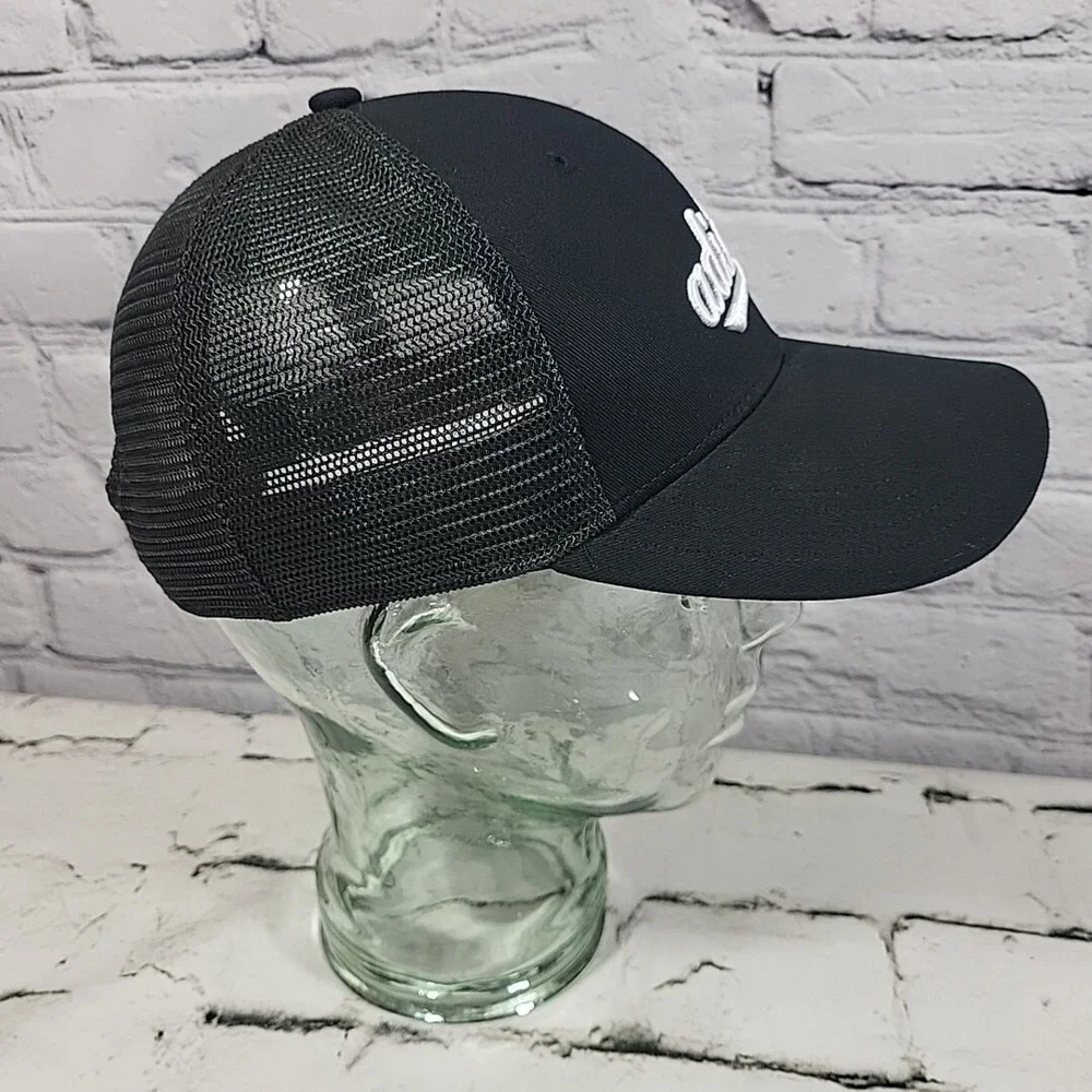 Adidas Aeroready Hat Mens Black One Size Snapback Ball Cap 100%‎ Cotton